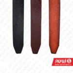 تسمه کمربند ریلی مردانه راش چرم طبیعی پوست مار