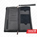 کیف دسته چک، موبایل، پول ، کارت بانکی