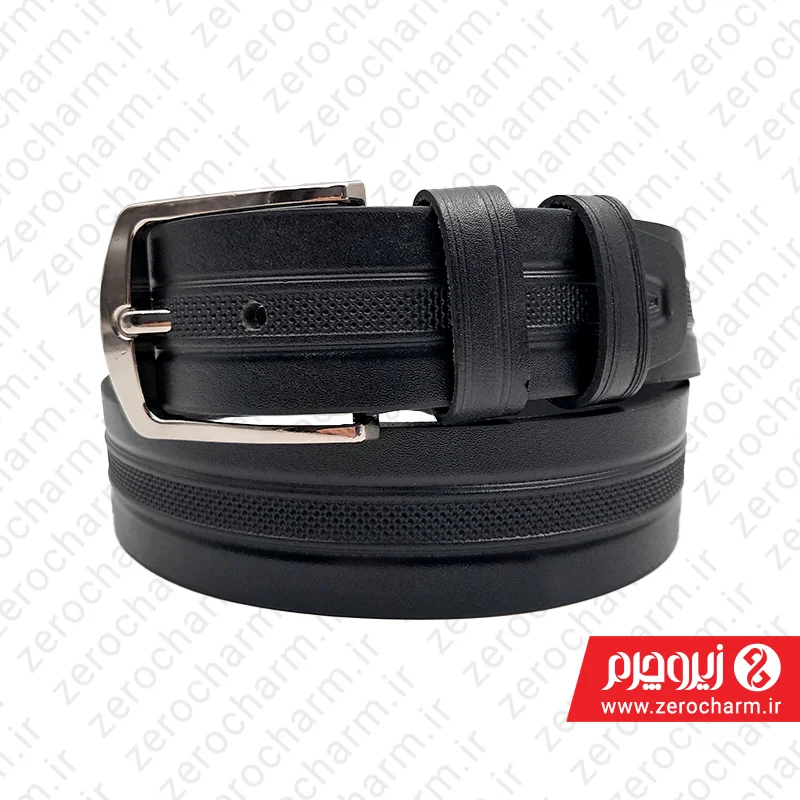 کمربند مردانه 4 سانت مشکی جدید