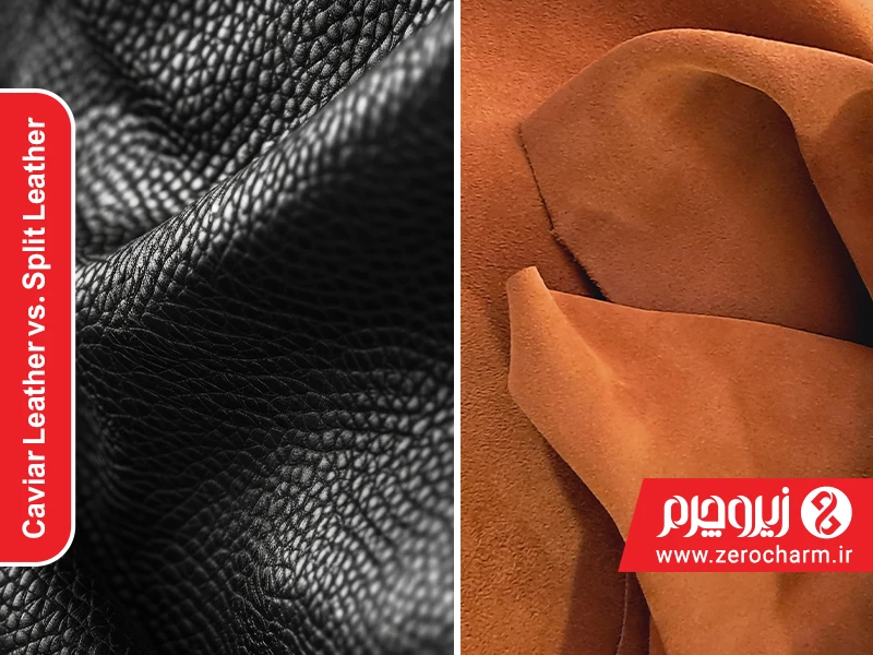 Caviar Leather vs. Split Leather