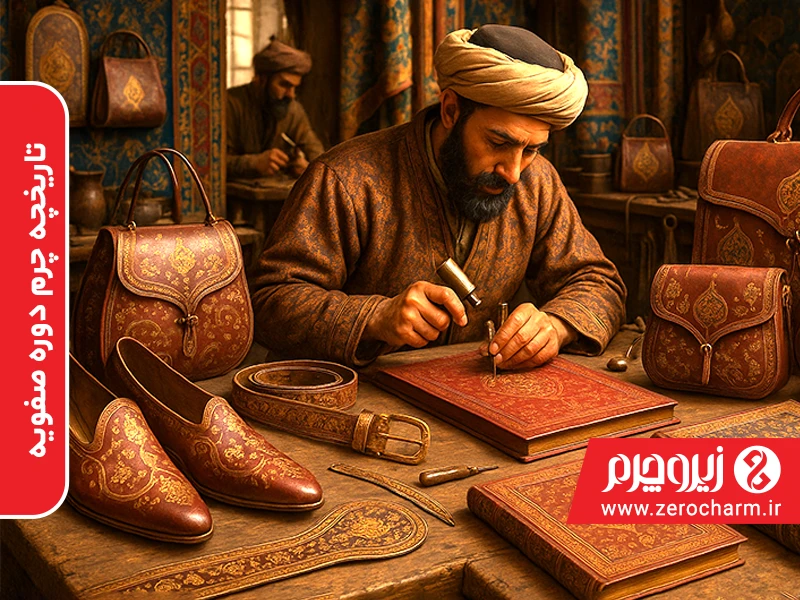 چرم دوره صفویه