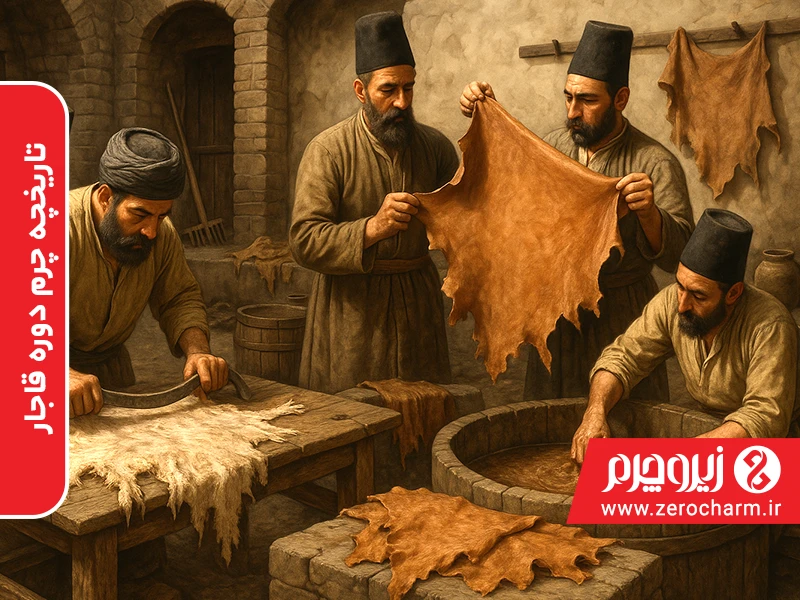 چرم دوره قاجار