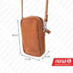 کیف موبایل دوشی چرم