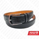 کمربند چرم مردانه روکو مشکی