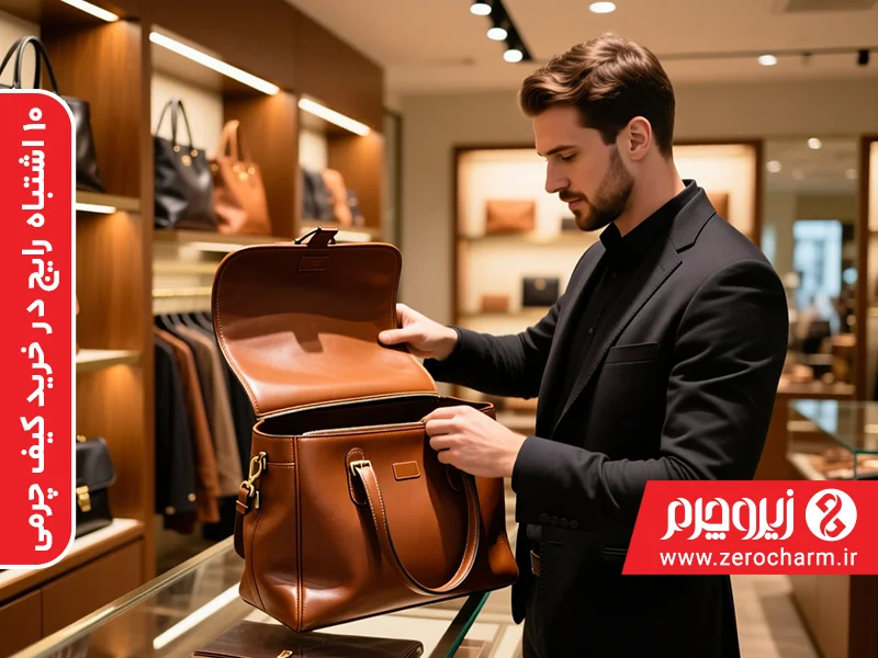 ۱۰ اشتباه رایج در خرید کیف چرمی