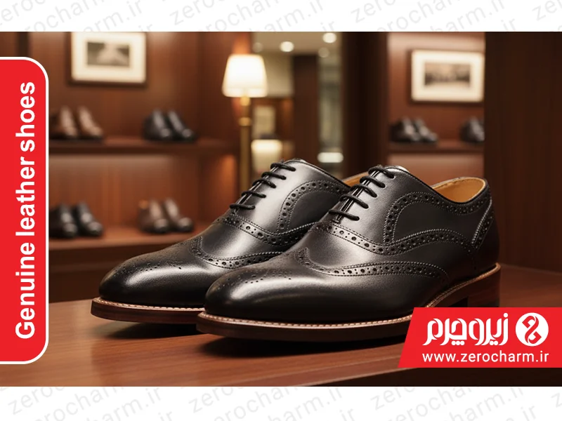 کفش چرم طبیعی