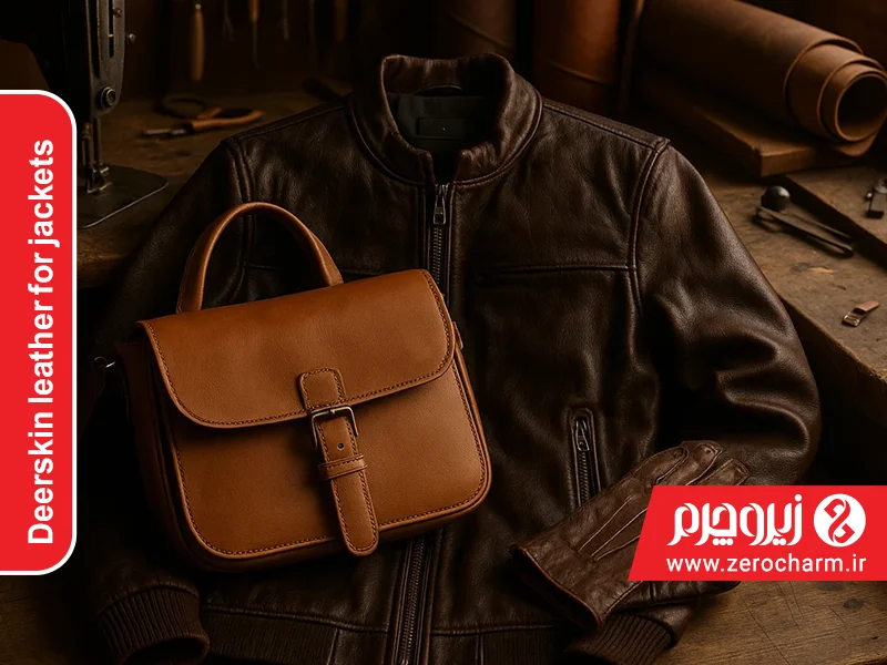چرم پوست گوزن برای کاپشن