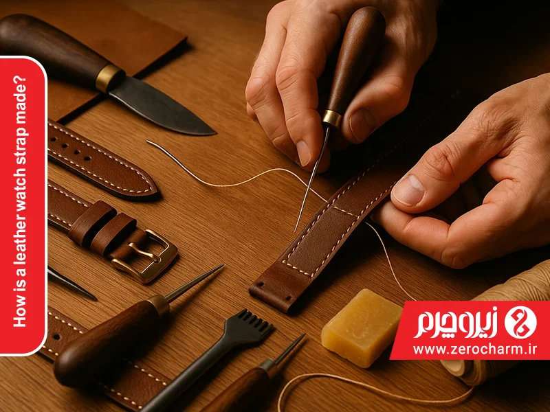 بند ساعت چرمی چگونه ساخته می شود