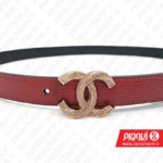 کمربند زنانه مجلسی شنل دو رو چرم