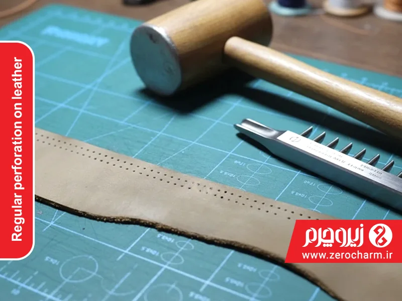 سوراخ کاری چرم