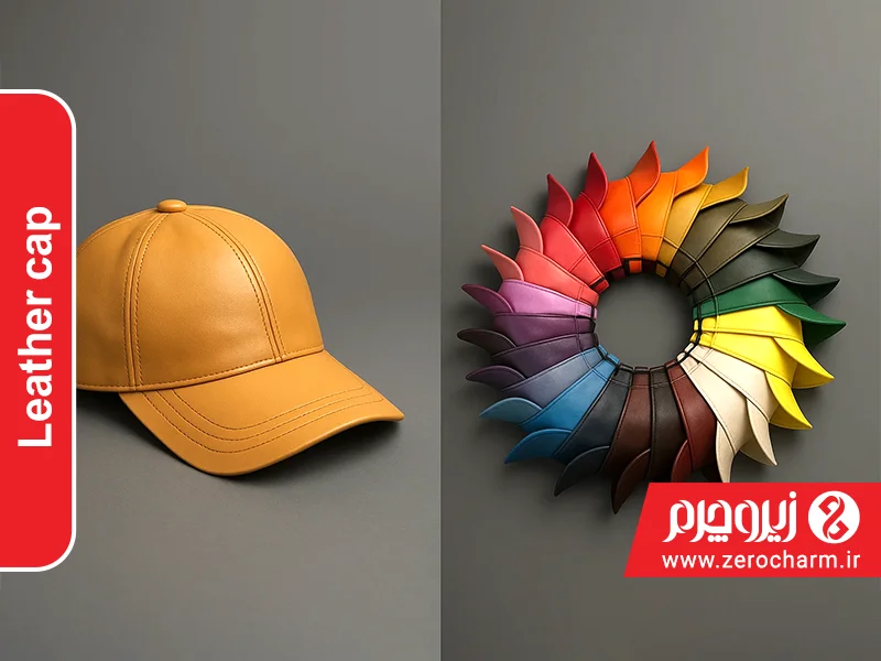 کلاه کپ چرمی