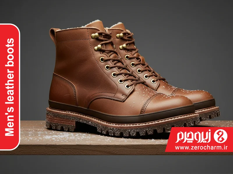 بوت مردانه چرمی