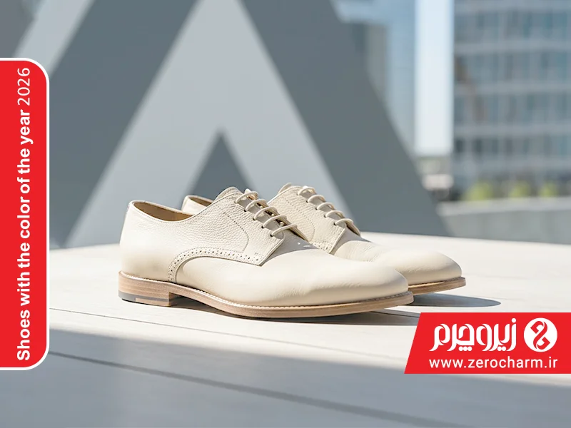 کفش چرمی مردانه با رنگ سال 2026