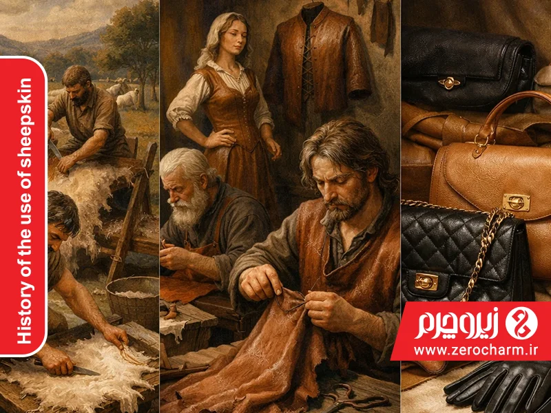 تاریخچه چرم گوسفندی